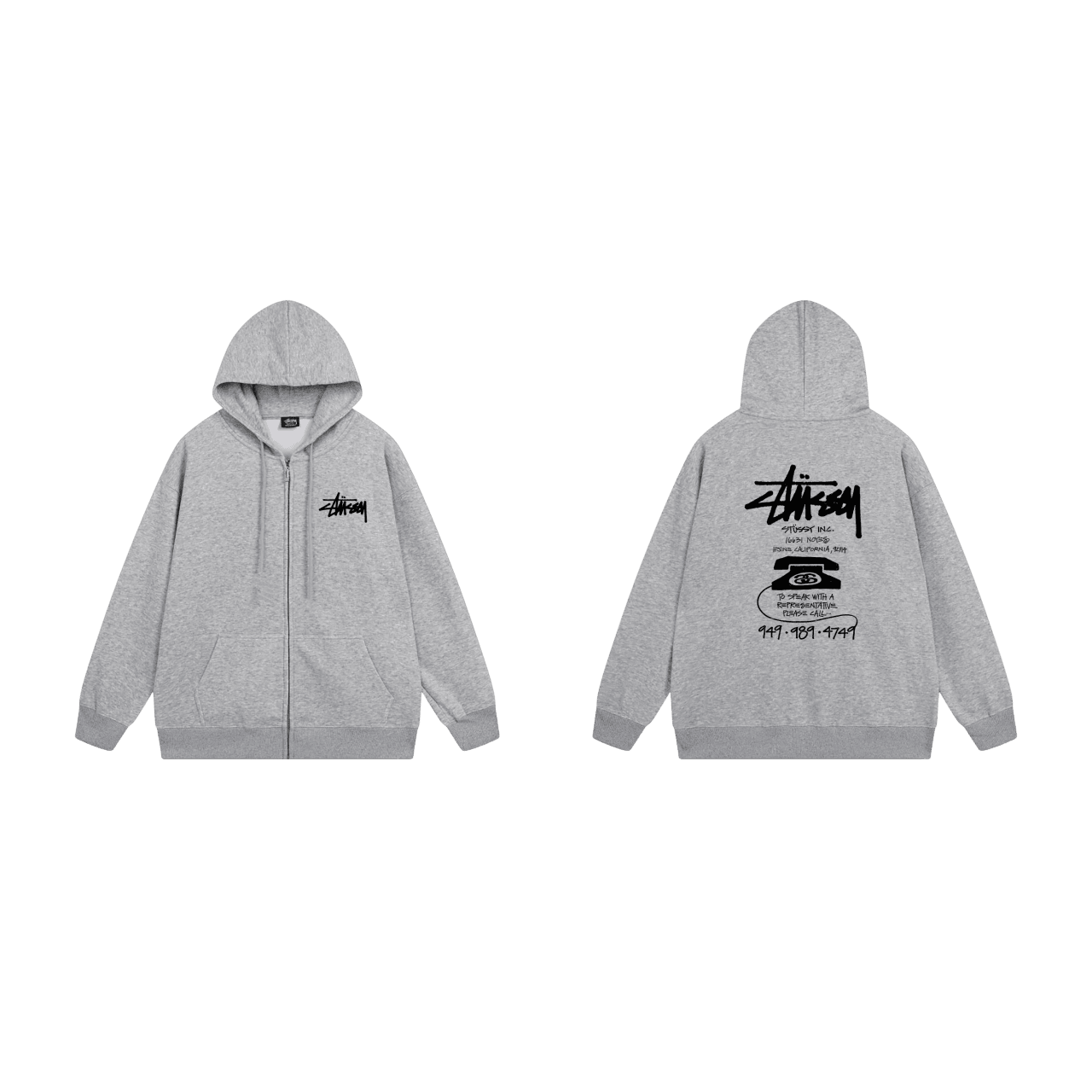 Stussy Stussy Zipper Hoodie — Latest Finds find on BoonBuy Finds