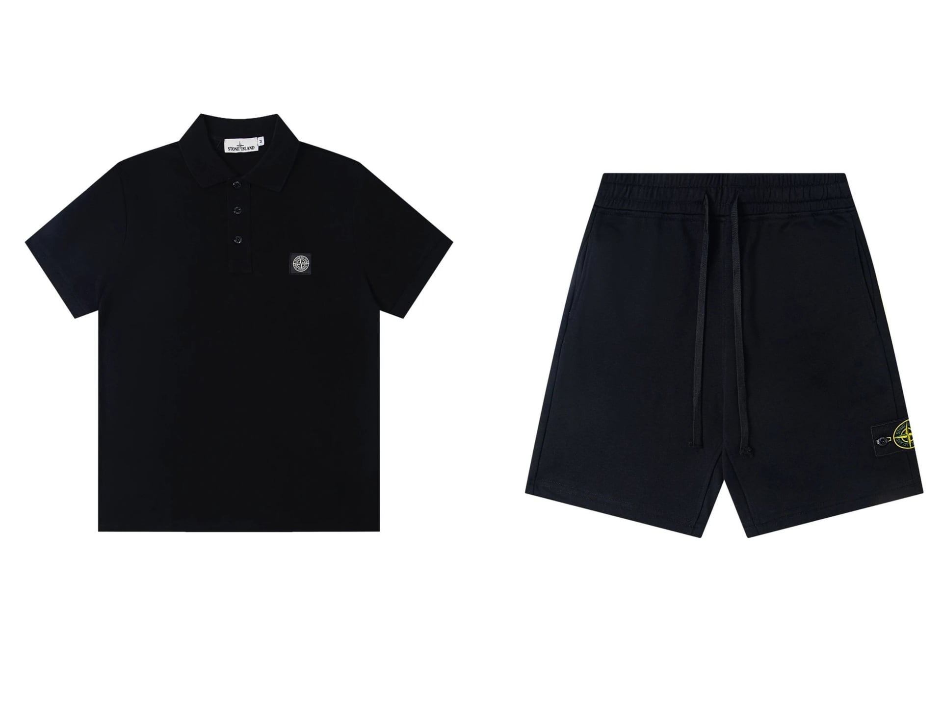 Stone Island Stone Island Set — T-shirt and Shorts find on BoonBuy Finds
