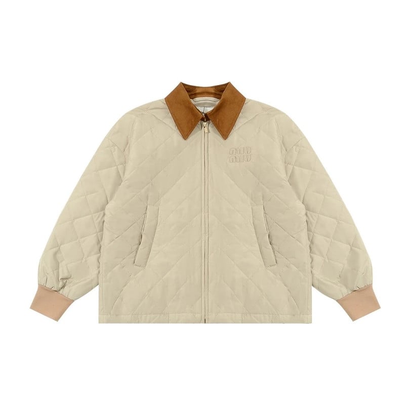 Miumiu Quilted Jacket — Coats and Jackets find on BoonBuy Finds