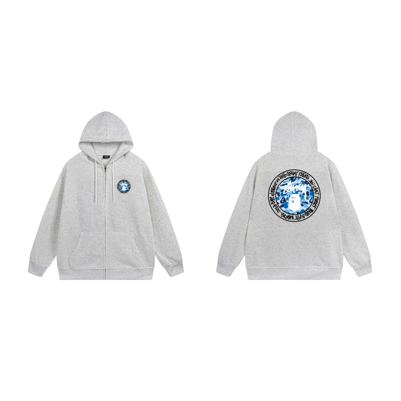 Stussy Stussy Zipper Hoodie — Latest Finds find on BoonBuy Finds