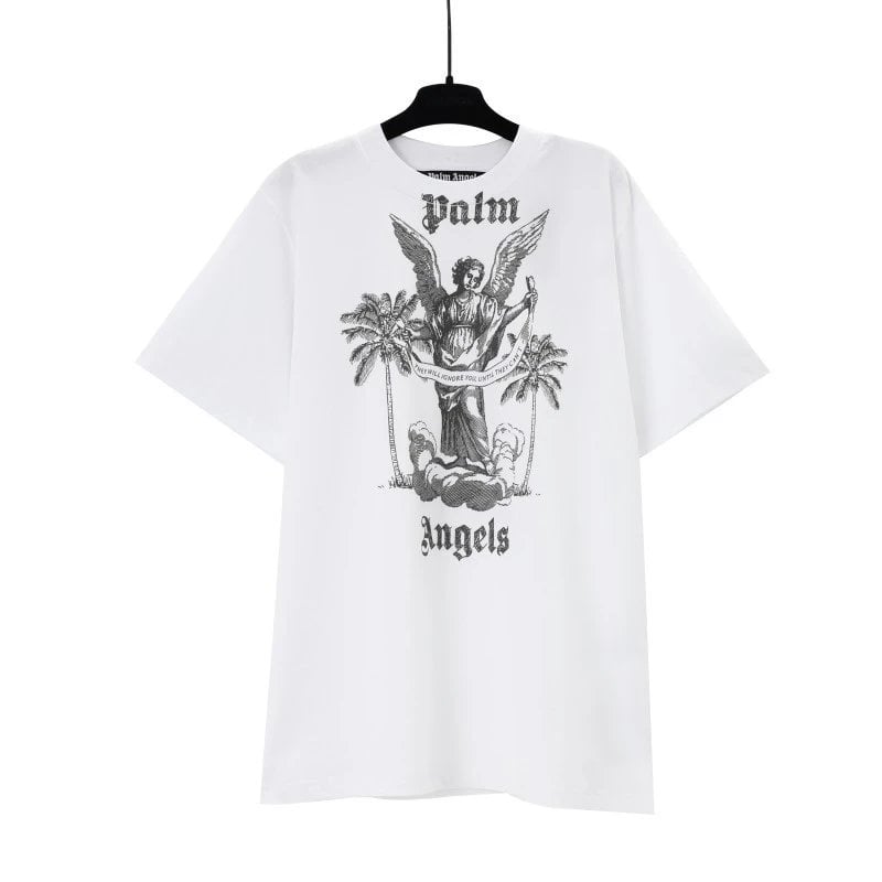 Palm Angels Palm Angels Tee — T-shirt and Shorts find on BoonBuy Finds Palm Angels Palm Angels Tee — T-shirt and Shorts find on BoonBuy Finds