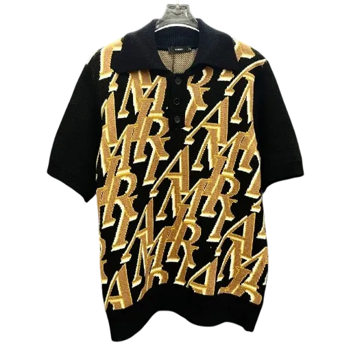 Amiri Amiri Polo Shirt — Latest Finds find on BoonBuy Finds