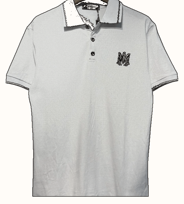 Amiri Amiri Polo Shirt — Latest Finds find on BoonBuy Finds